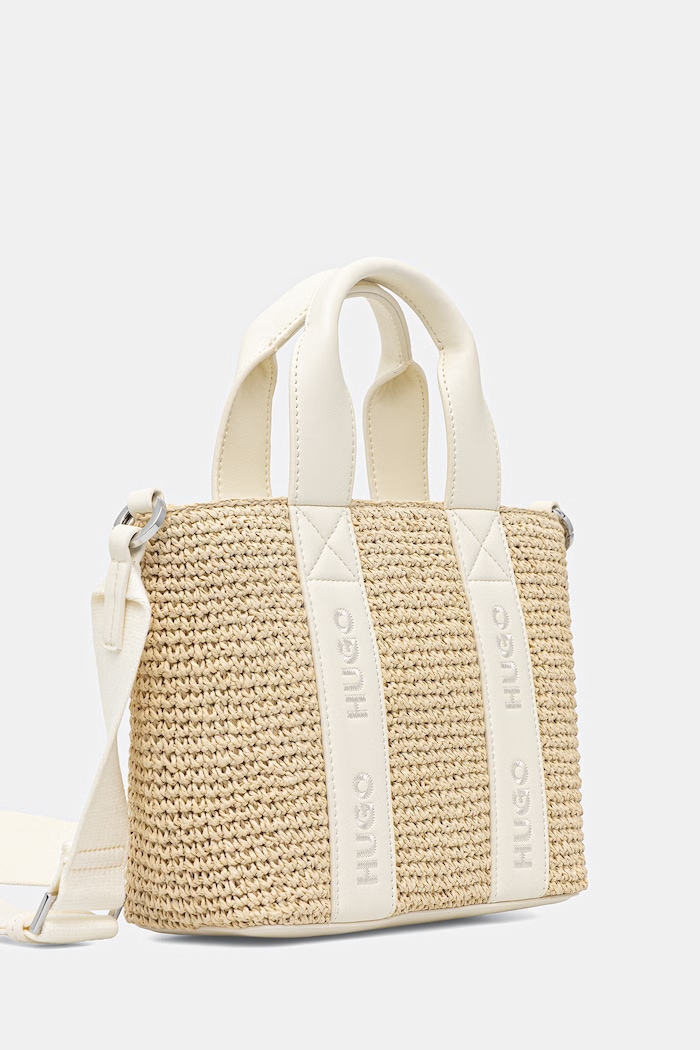 HUGO geantă crossbody Becky ST_Mini Tote 50563030 bej SS26