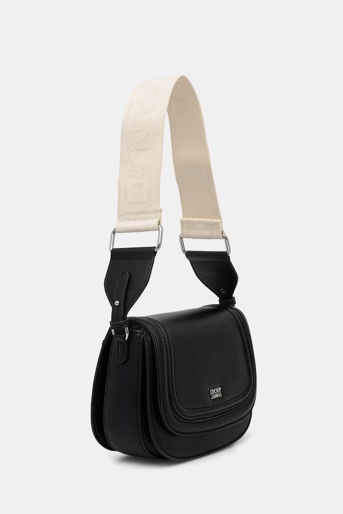 DKNY torebka crossbody damska z imitacji skóry R61EAP89 czarny SS26