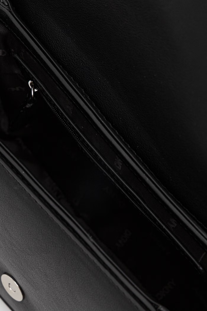 DKNY torebka crossbody damska z imitacji skóry R61EAP89 czarny