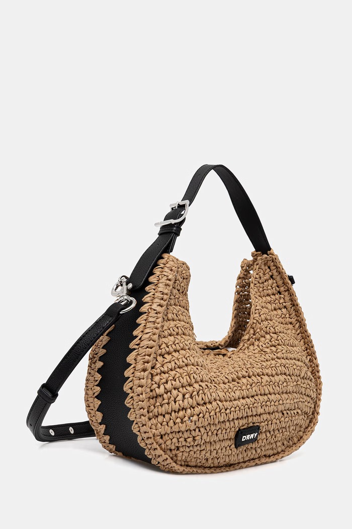 DKNY χιαστί γυναικεία R61EDM32 μπεζ SS26
