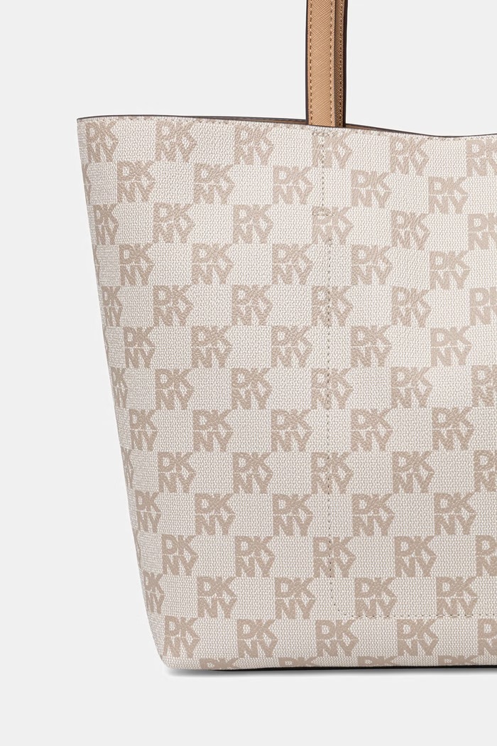 Αξεσουάρ Δερμάτινη τσάντα Dkny R61A6G54 μπεζ