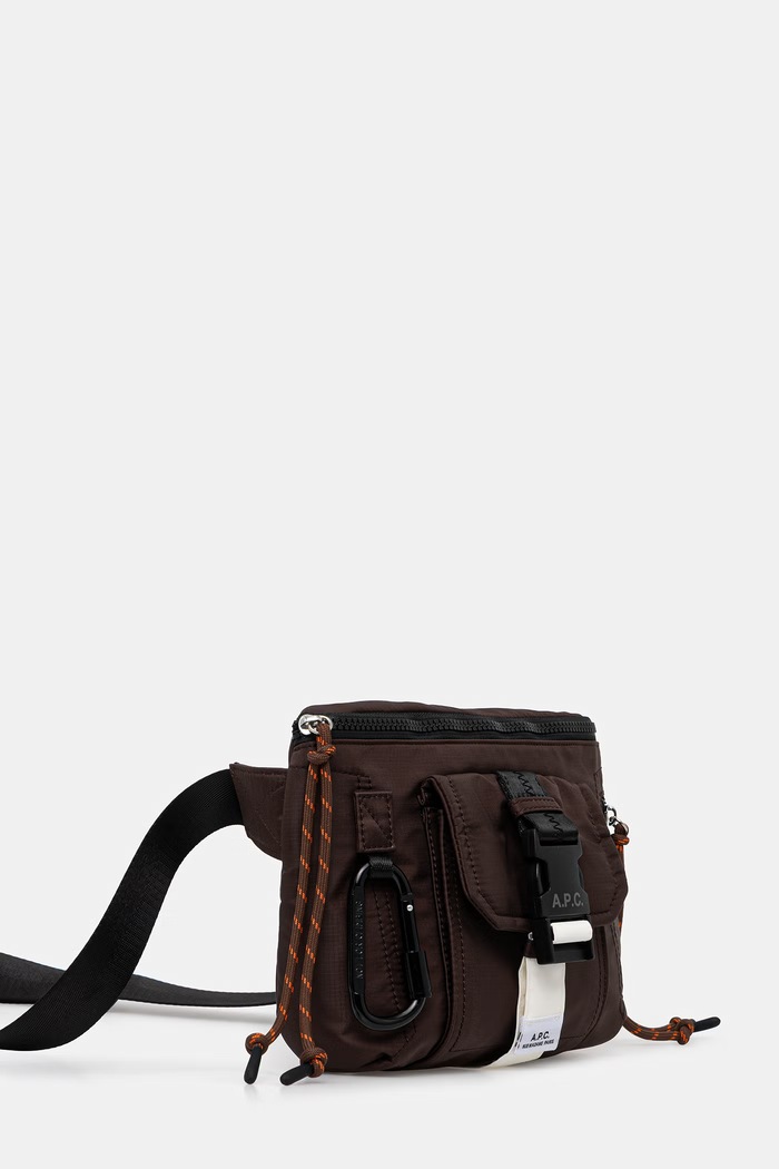 A.P.C. borsetta Banane Trek PAAGS.H62219 marrone SS26