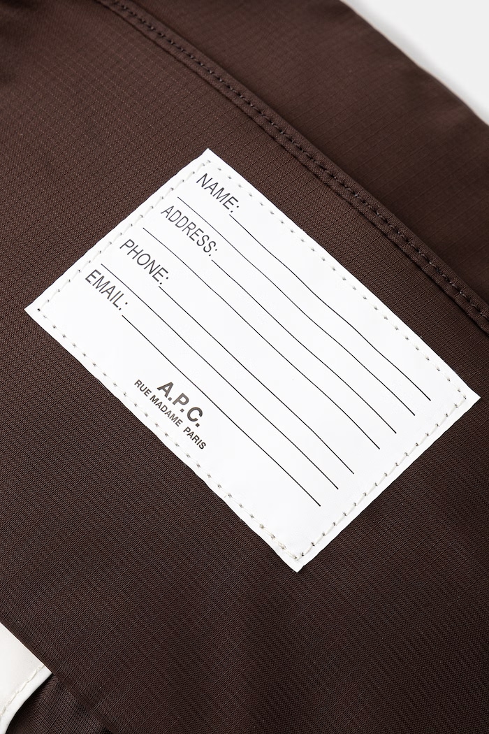 A.P.C. borsetta Banane Trek marrone PAAGS.H62219