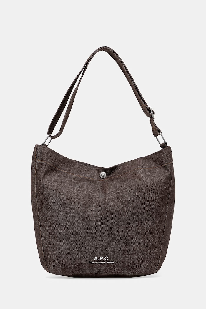A.P.C. Besace Journal torebka tote damska brązowy COHLX.M61939