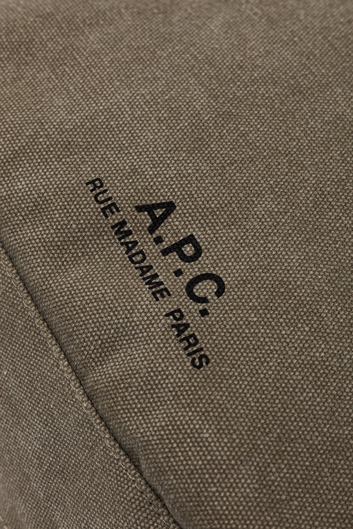 A.P.C. shopper torba za žene Besace Journal zelena PSAJZ.M61939