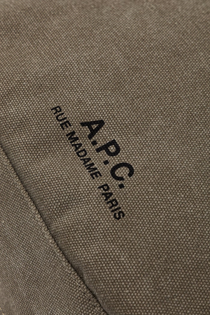 A.P.C. shopper torba za žene Besace Journal zelena PSAJZ.M61939