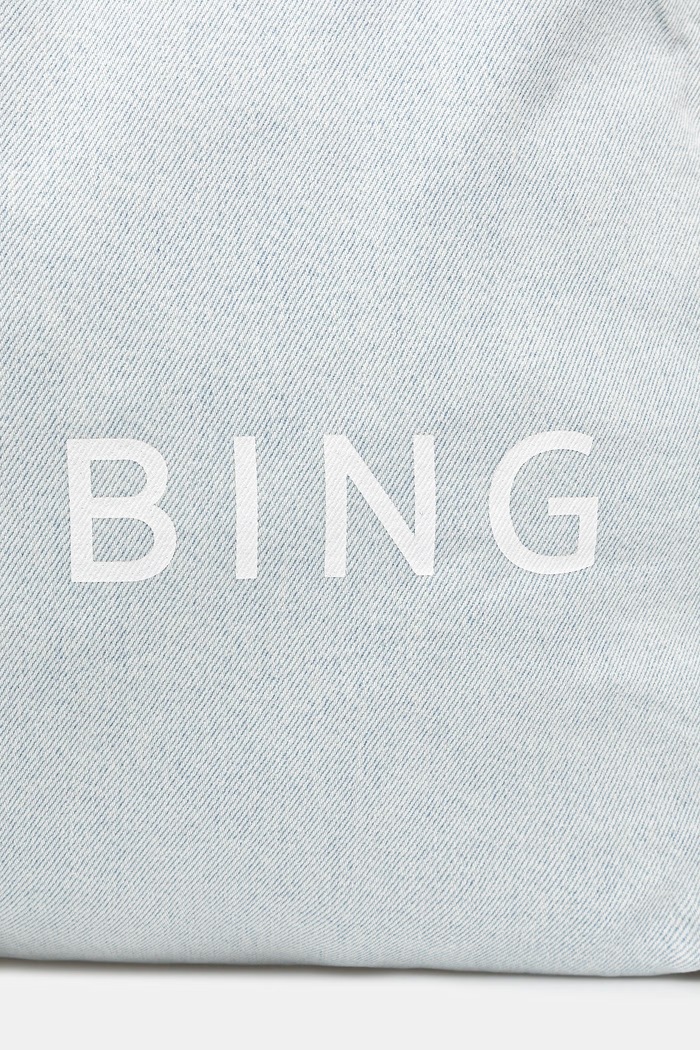 Anine Bing LEO DENIM TOTE - LUCID BLUE torebka damska jeansowa niebieski A.13.11857.WHD64