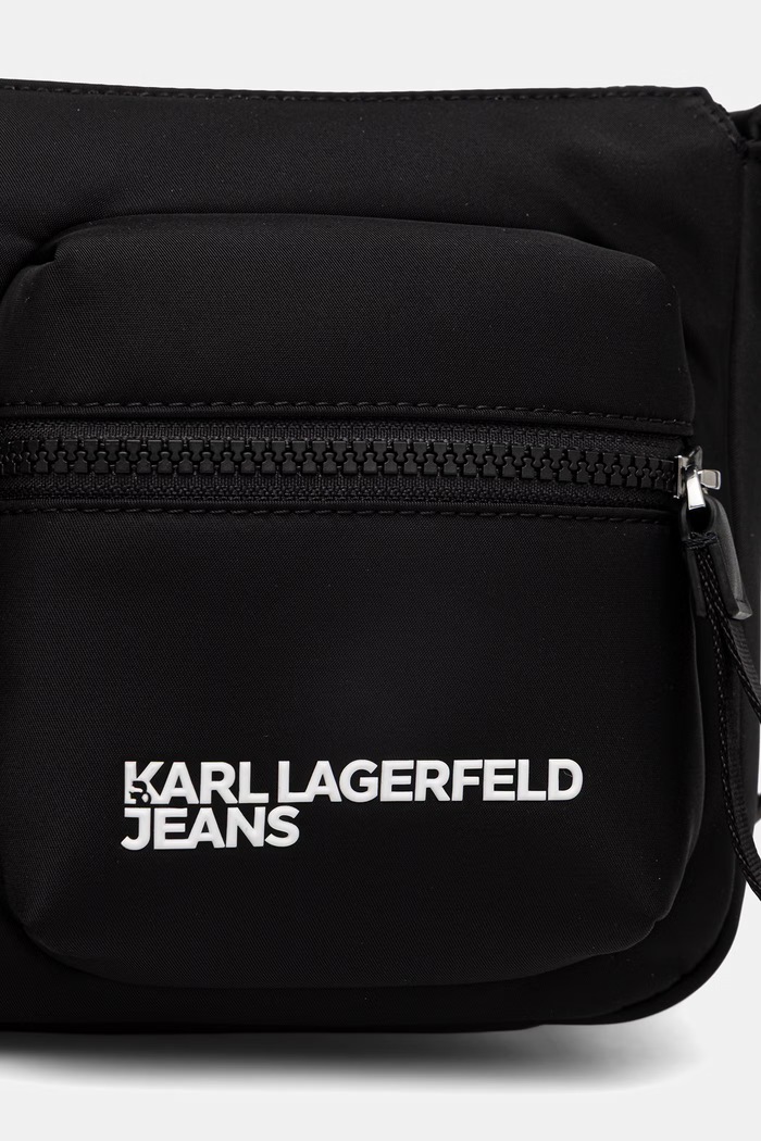 Τσάντα Karl Lagerfeld Jeans μαύρο B1W30161