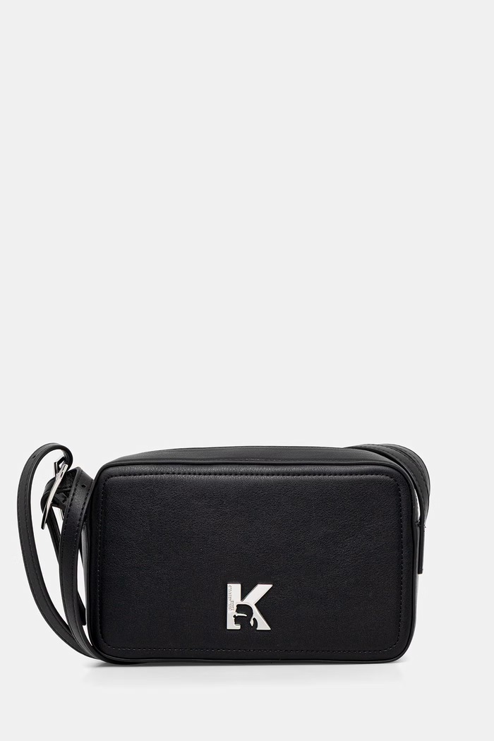 Karl Lagerfeld Jeans torebka aplikacja czarny B2W30128