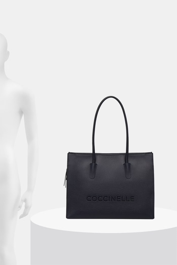 Coccinelle borsa shopper da donna in pelle E1.UAK.11.01.01