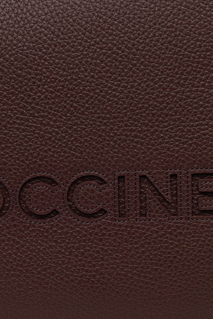 Coccinelle geantă shopper pentru femei din piele burgundia E1.UAK.11.01.01