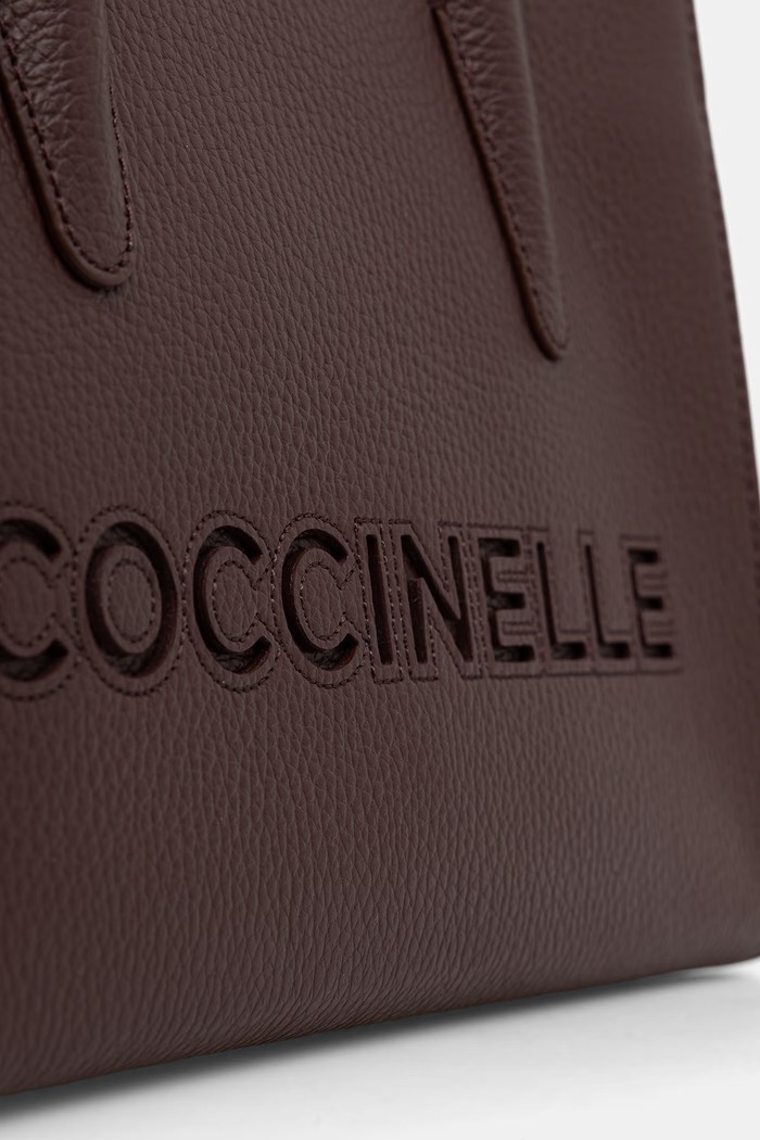 Coccinelle χιαστί γυναικεία δερμάτινη κόκκινο E1.UAK.18.01.01