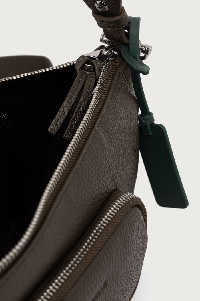 Crossbody kabelka dámská kožená Coccinelle zelená E1.U0A.85.01.01
