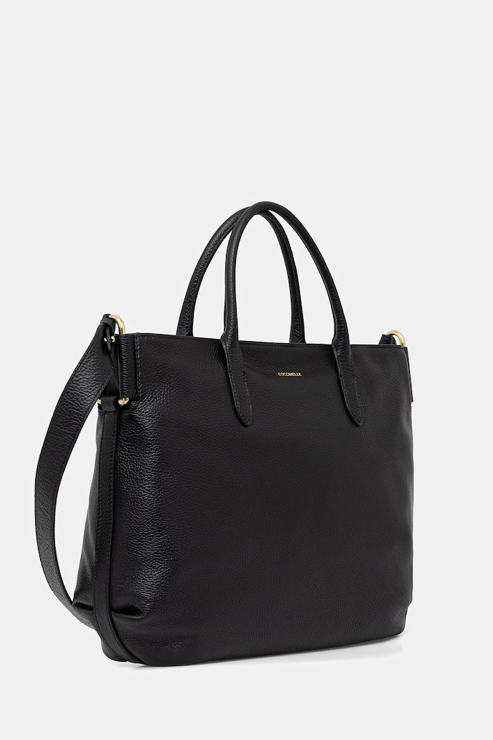 Coccinelle poșetă de piele E1.T95.18.01.01 negru SS26