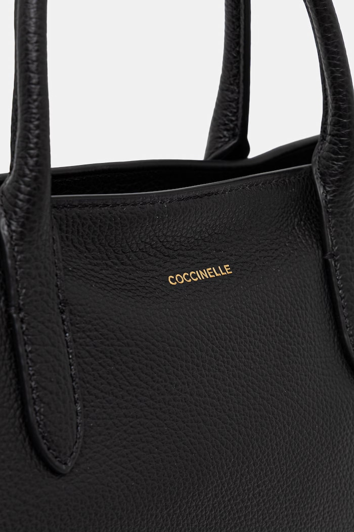 Coccinelle poșetă de piele negru E1.T95.18.01.01