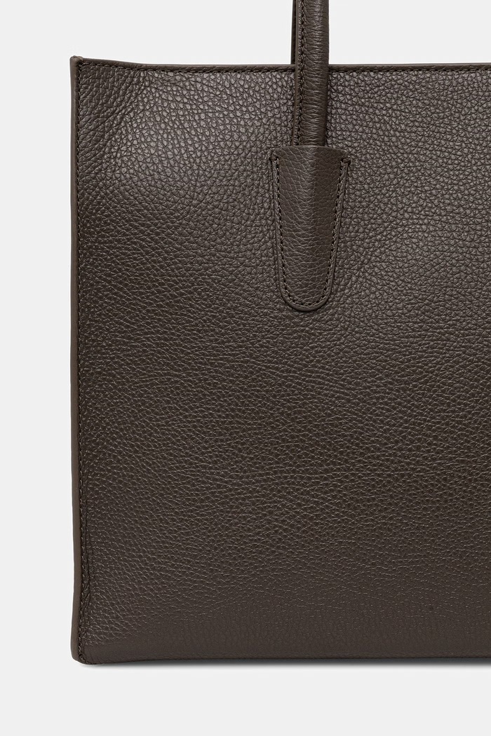 Akcesoria Coccinelle torebka shopper damska skórzana E1.UAK.11.02.01 zielony