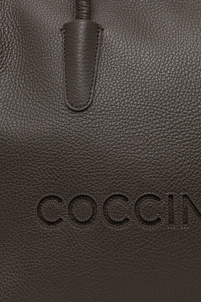 Coccinelle torebka shopper damska skórzana zielony E1.UAK.11.02.01