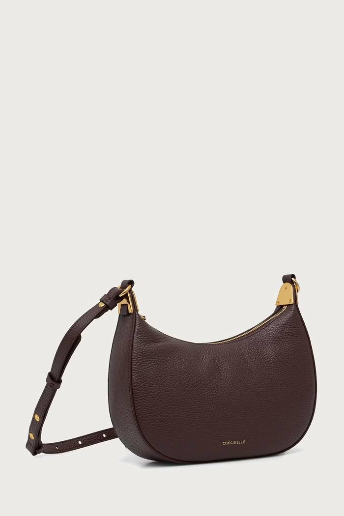Coccinelle Crossbody torba za žene kožna E5.U8K.53.01.01 bordo SS26