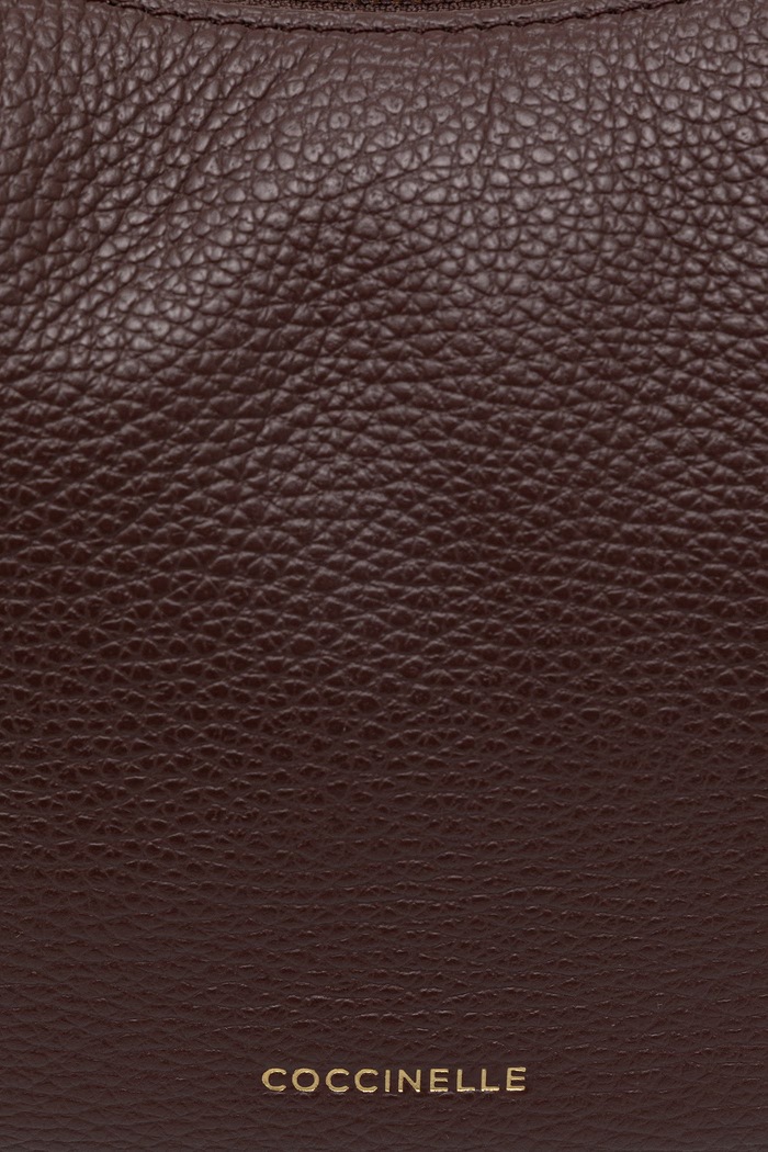 Crossbody torba za žene kožna Coccinelle bordo E5.U8K.53.01.01