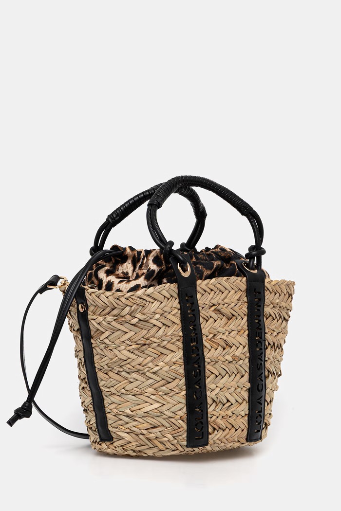 Torba za plažo Lola Casademunt LS2604092 bež SS26