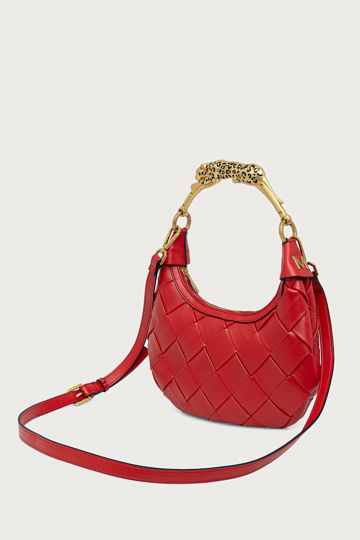 Lola Casademunt hobo kabelka dámská MS2604005 červená SS26