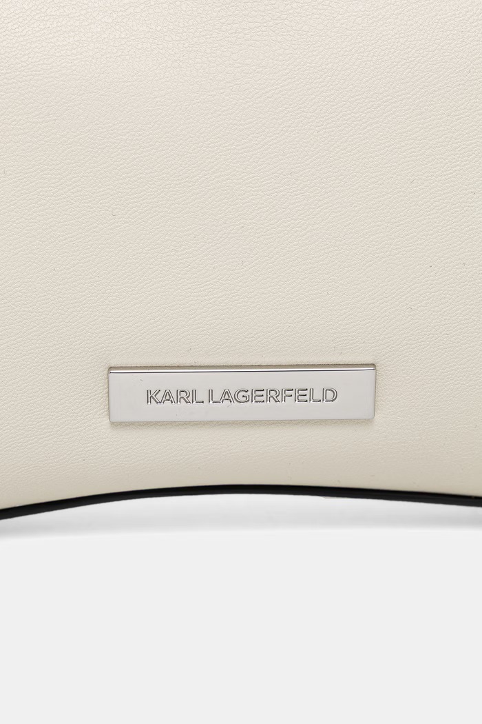 Accesorii Karl Lagerfeld geantă pentru femei, cu imitație de piele IKON B2W30269 bej