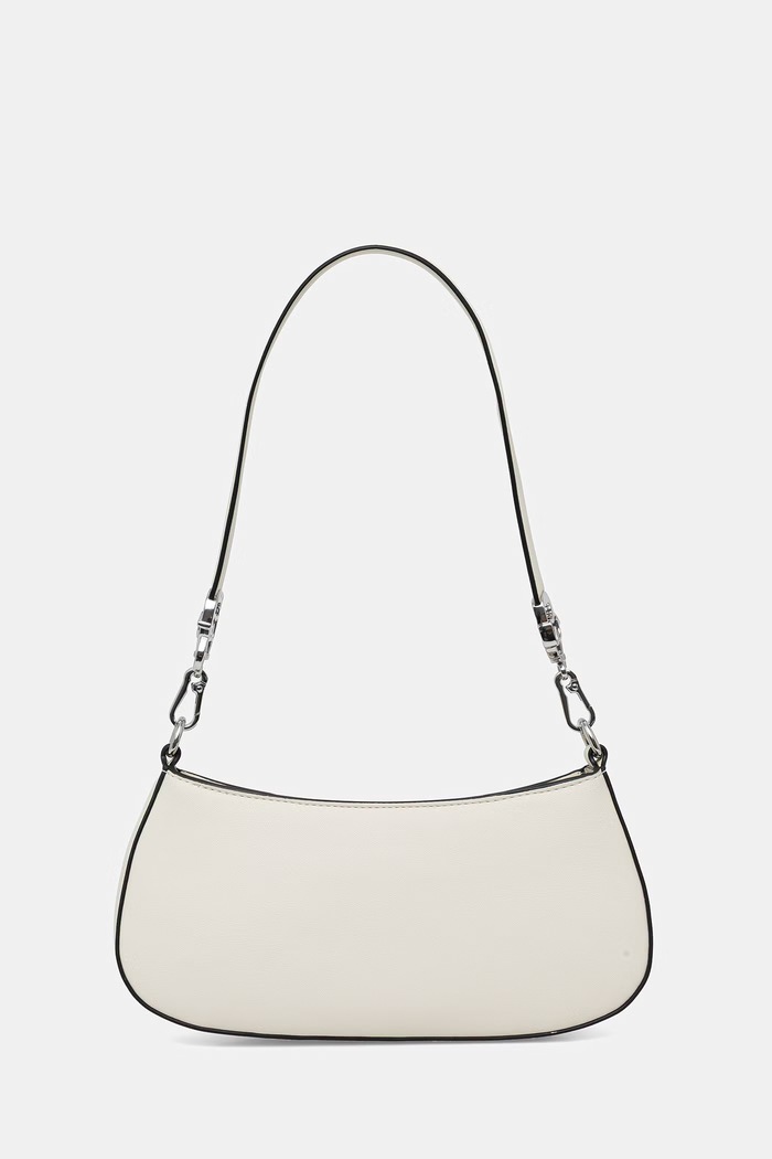 Karl Lagerfeld dámska kabelka typu baguette z imitácie kože IKON béžová B2W30180
