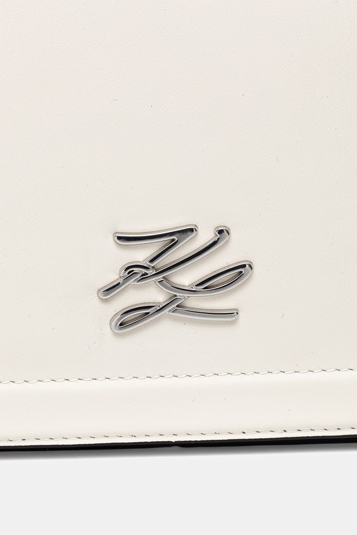 Doplnky Karl Lagerfeld dámska kabelka K/AUTOGRAPH B2W30036 béžová