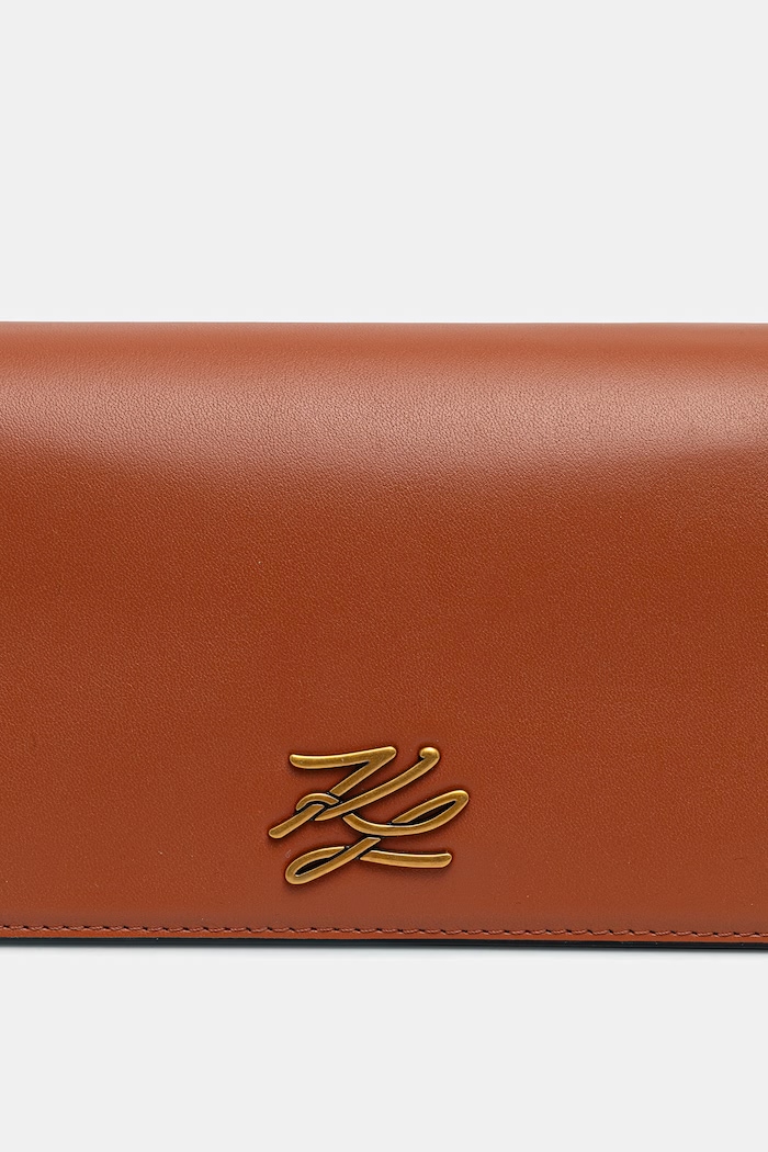 Karl Lagerfeld crossbody kabelka dámska K/AUTOGRAPH hnedá B2W30268