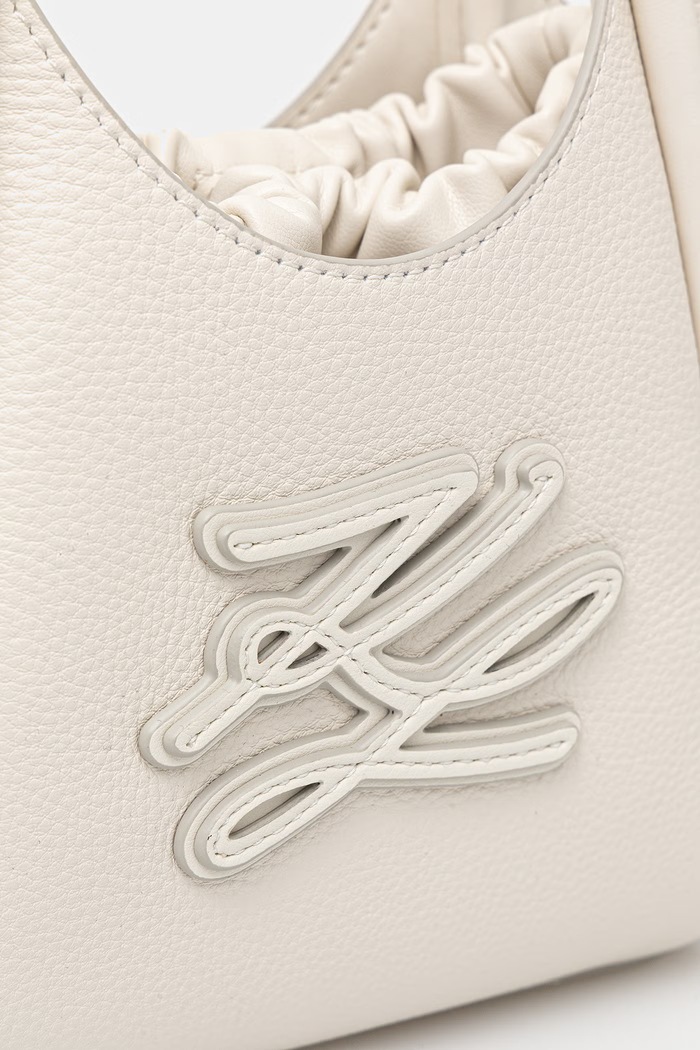 Karl Lagerfeld crossbody kabelka dámska K/AUTOGRAPH béžová B2W30053