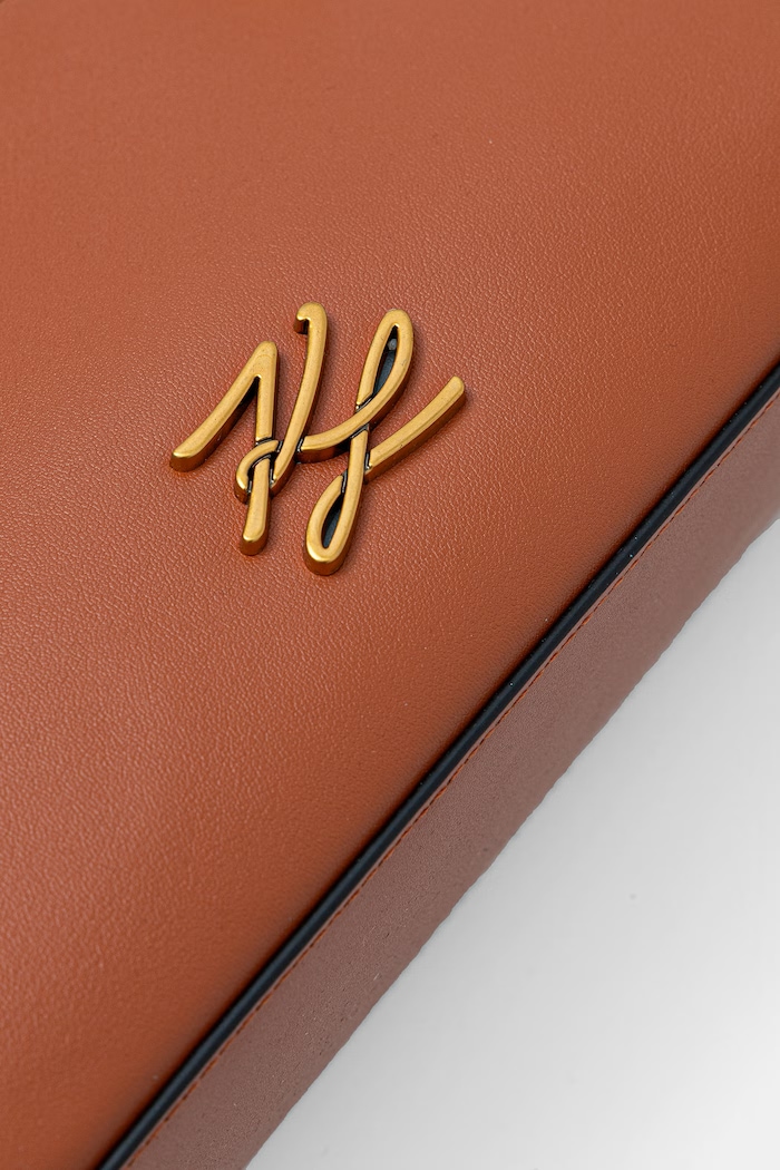 Karl Lagerfeld geantă baguette pentru femei K/AUTOGRAPH maro B2W30039