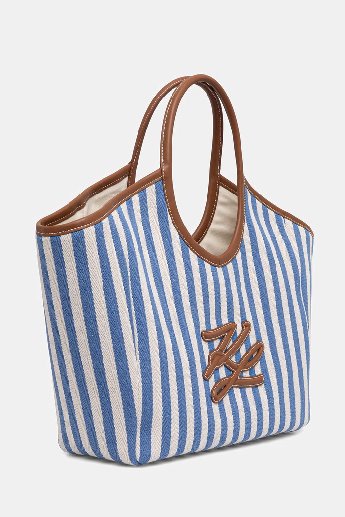 Karl Lagerfeld tote bag pentru femei K/AUTOGRAPH B2W46074 albastru SS26