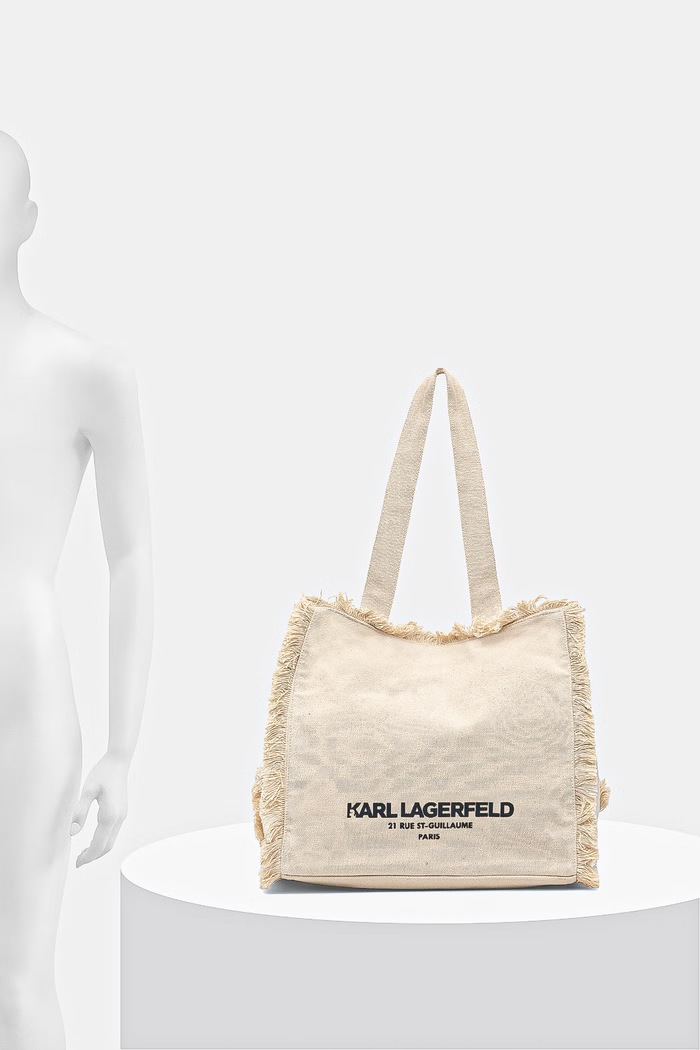 Karl Lagerfeld tote torba za žene pamučna K/RSG B2W50021