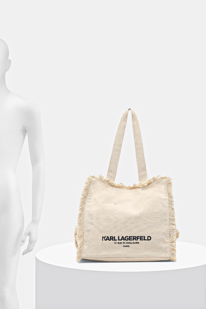Karl Lagerfeld tote torba za žene pamučna K/RSG B2W50021