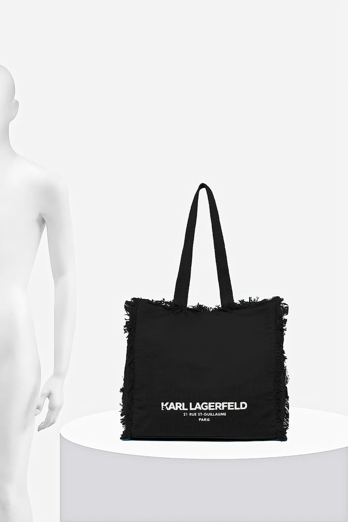 Karl Lagerfeld tote torba za žene pamučna K/RSG B2W50021