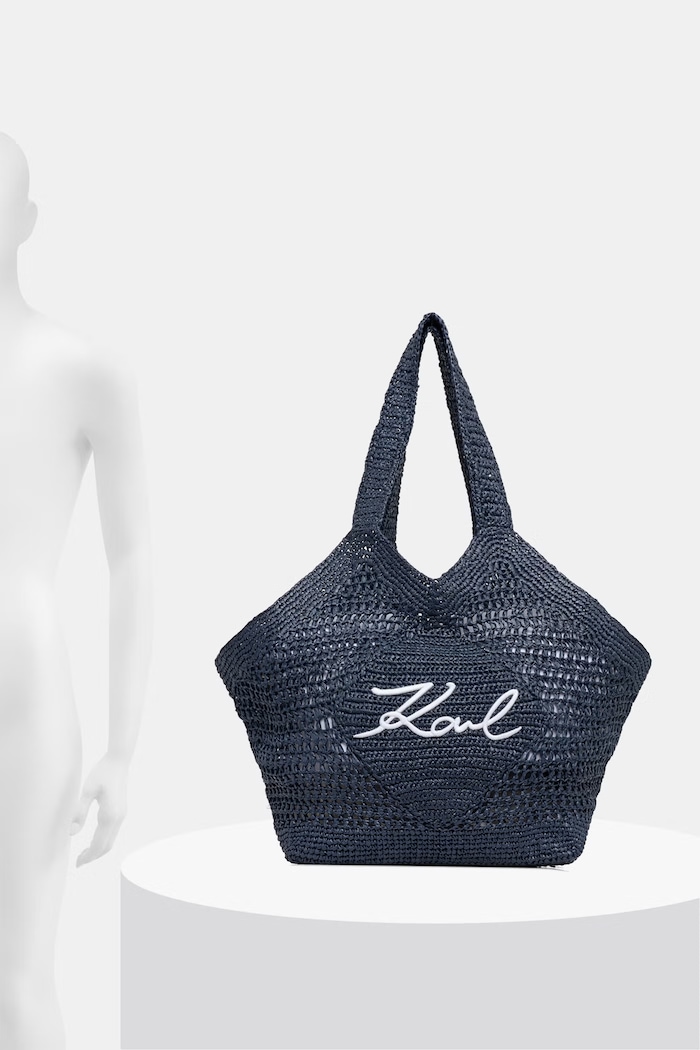 Karl Lagerfeld tote bag pentru femei împletită K/SIGNATURE B2W46068