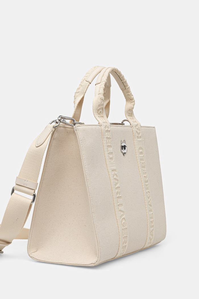 Karl Lagerfeld tote bag pentru femei IKON B2W50090 bej SS26