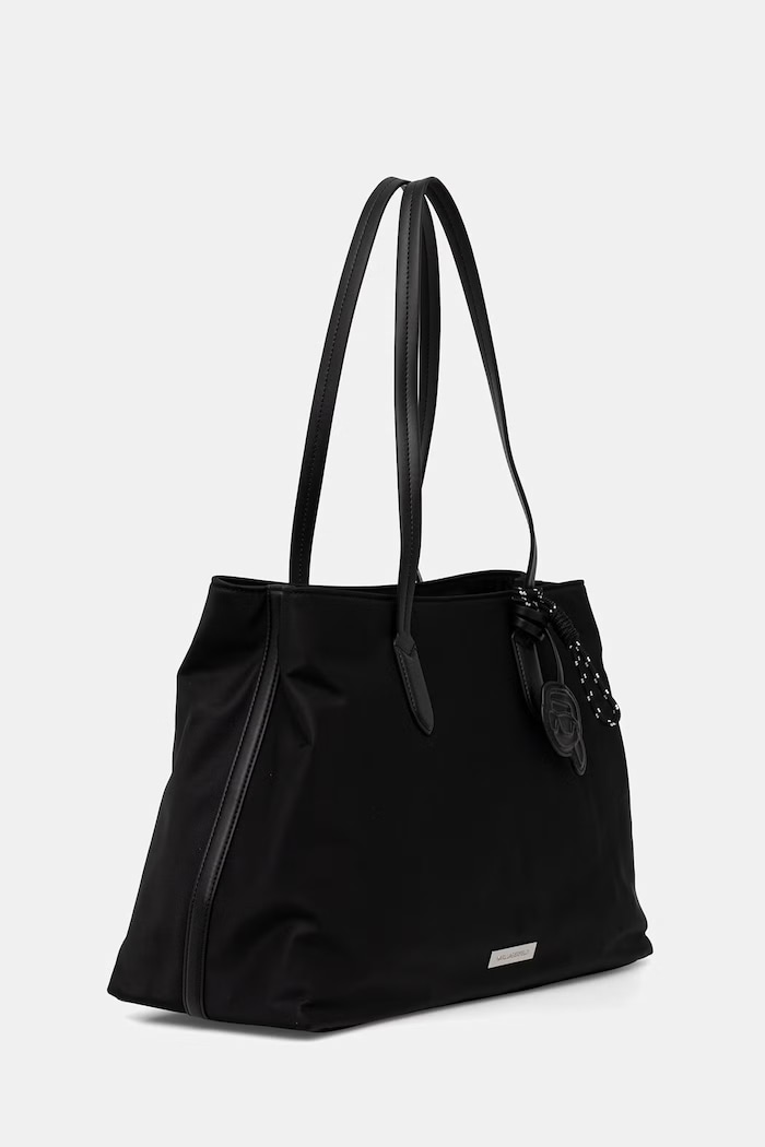 Karl Lagerfeld klasična torbica ženska IKON B2W30064 črna SS26
