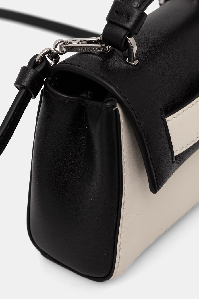 Karl Lagerfeld crossbody kabelka dámska kožená K/AUTOGRAPH béžová B2W30271