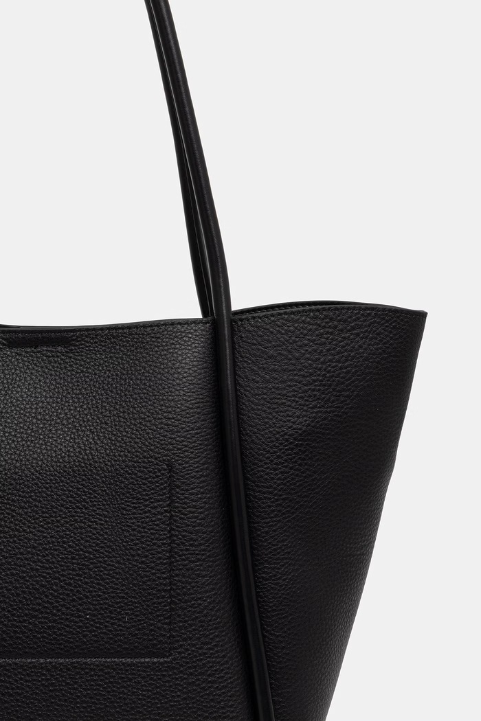 Doplnky Karl Lagerfeld kabelka typu shopper dámska kožená K/AUTOGRAPH B2W30051 čierna