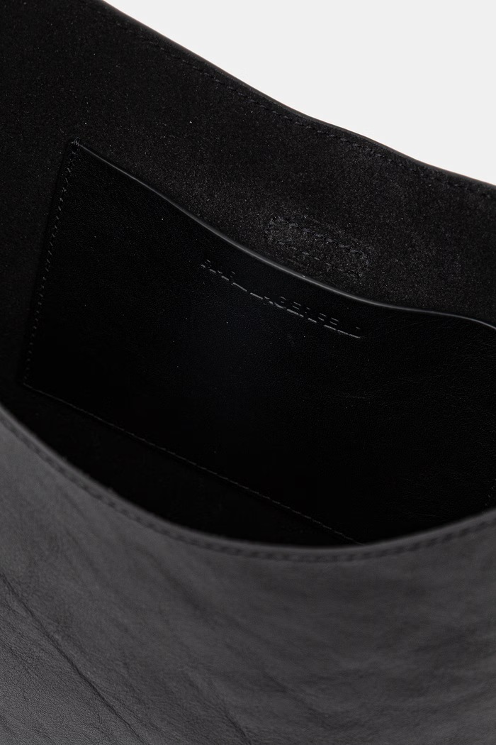 Karl Lagerfeld kabelka dámska kožená K/AUTOGRAPH B2W30259 čierna
