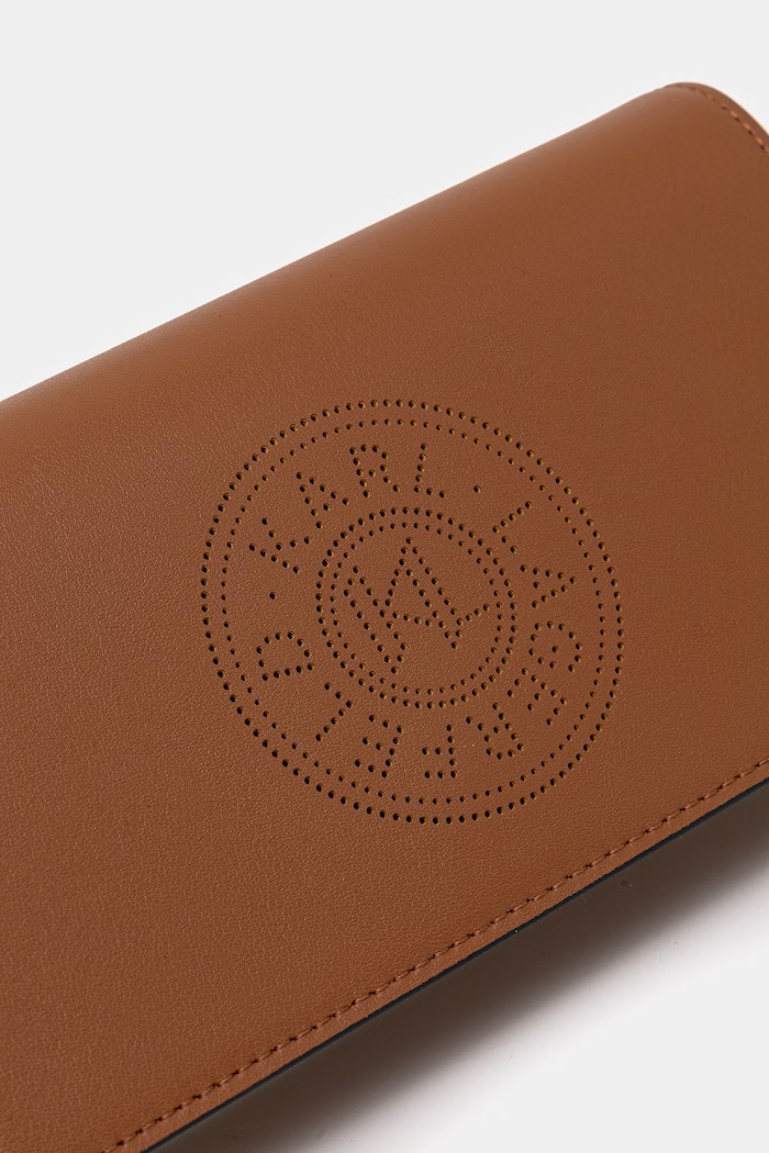 Doplnky Karl Lagerfeld crossbody kabelka dámska kožená K/CIRCLE B2W30273 hnedá