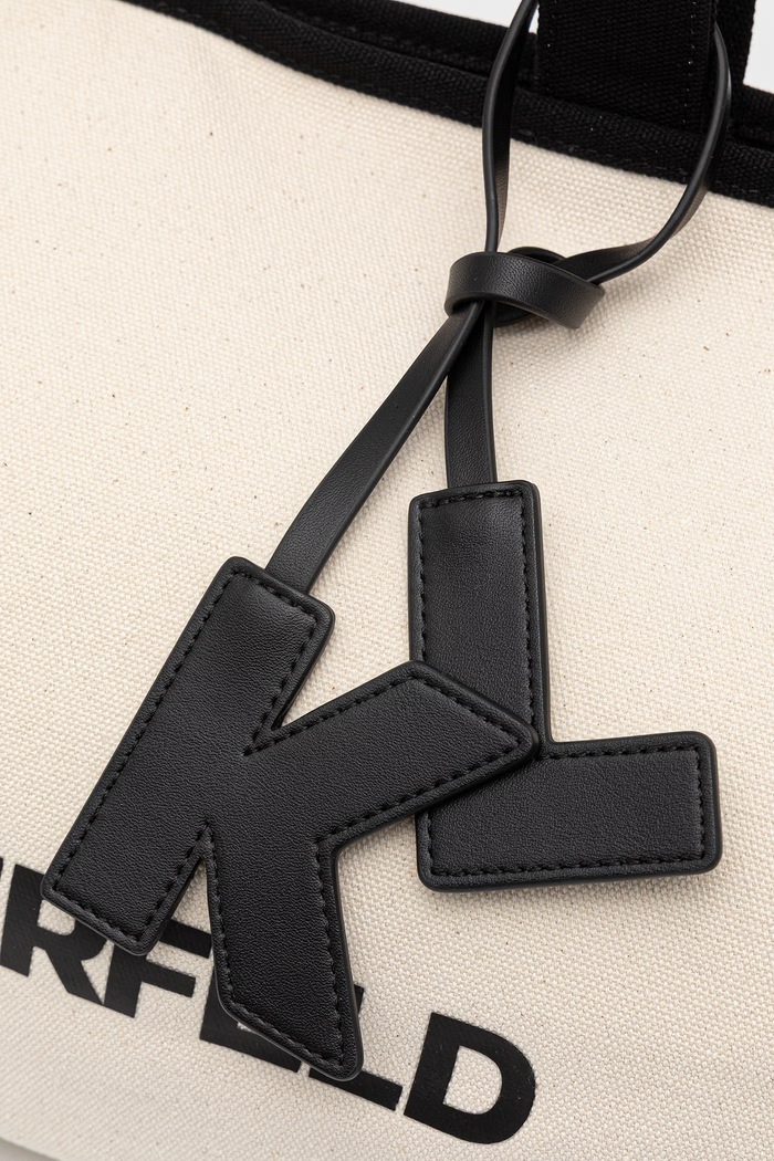 Karl Lagerfeld tote taška dámská K/ESSENTIAL béžová B2W50017
