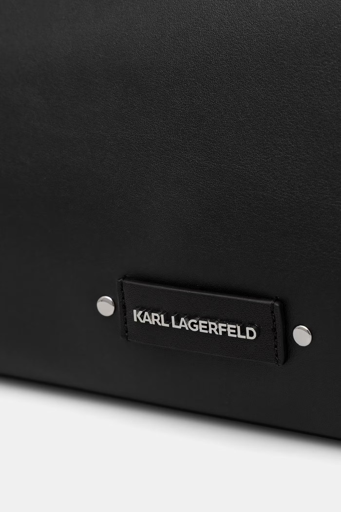 Karl Lagerfeld torebka shopper damska skórzana K/EYELETS czarny B2W30084