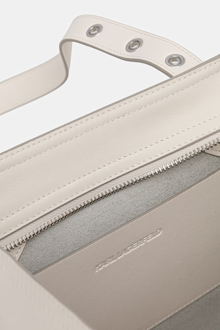 Karl Lagerfeld kabelka typu tote dámska kožená K/EYELETS B2W30085