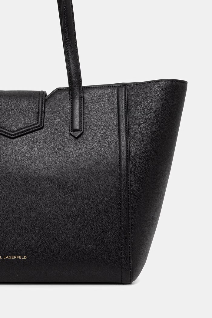 Accesorii Karl Lagerfeld shopper pentru femei, cu imitație de piele K/NOVA B2W30097 negru