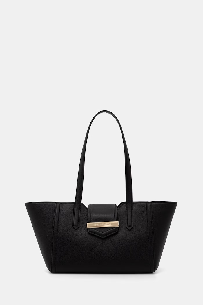 Karl Lagerfeld geantă baguette pentru femei, din piele K/NOVA negru B2W30108