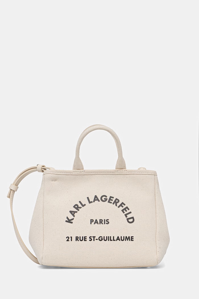 Karl Lagerfeld χιαστί γυναικεία βαμβακεία K/RSG CONV. μπεζ B2W50003