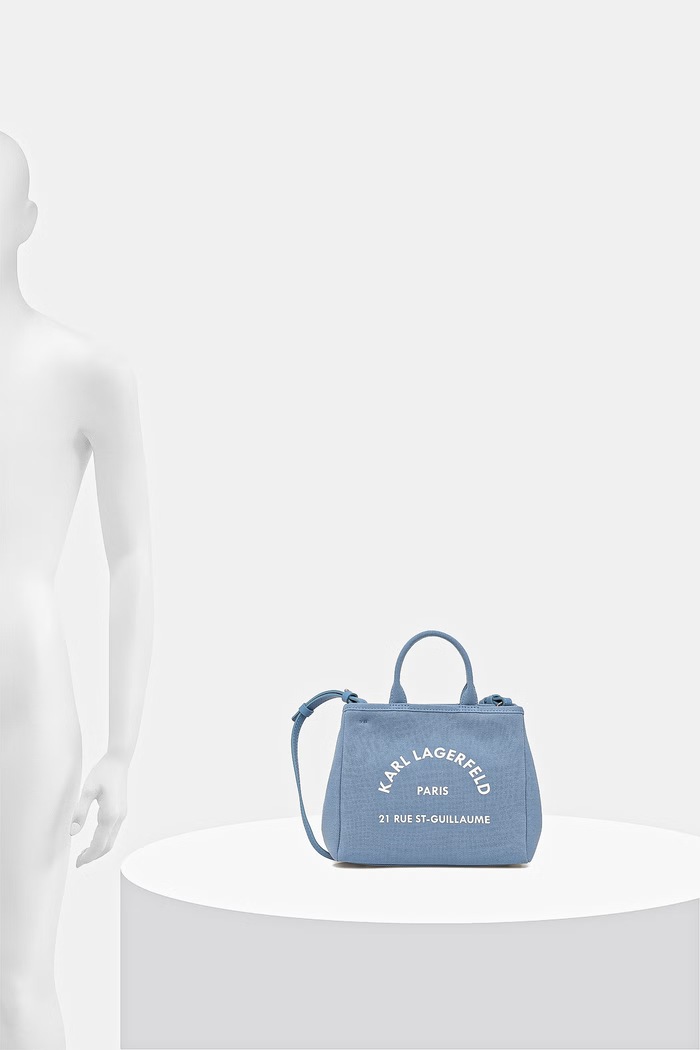 Karl Lagerfeld geantă crossbody pentru femei, din bumbac K/RSG CONV. B2W50003