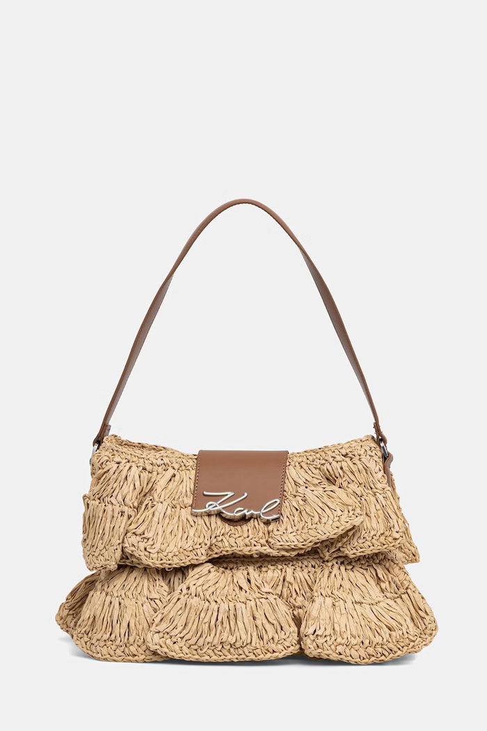 Karl Lagerfeld kabelka dámska K/SIGNATURE béžová B2W30104